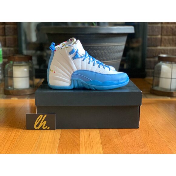 Size 5y Air Jordan 12 Retro “Emoji” DQ4365-114 - Picture 3 of 5